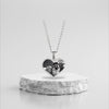 Polished Heart Picture Pendant