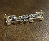 Shadow Back Nameplate with Cuban chain