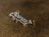 Shadow Back Nameplate with Cuban chain
