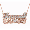 Our Precious Nameplate with Cuban chain