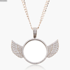 Wing  cz Picture Pendant