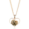 Polished Heart Picture Pendant