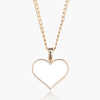 Polished Heart Picture Pendant