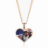 Polished Heart Picture Pendant