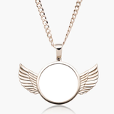 Polished Wing Picture Pendant