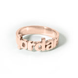 Script or Block Name Ring