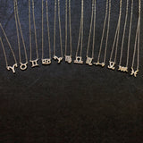 Mini Cz Zodiac Pendants