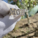 The Bubble Design Name Ring