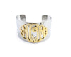 Monogram Cuff Bangle