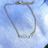 Dainty Name Bracelet