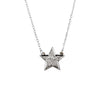 Cz stone star pendant