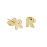 Letters Stud Earrings