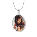 Polished Oval Picture Pendant