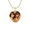 Polished Heart Picture Pendant