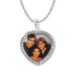 Heart Rope Picture Pendant