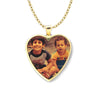 Polished Heart Picture Pendant