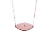 Evil eye pendant with Cz stone