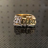 The Bella Name Ring