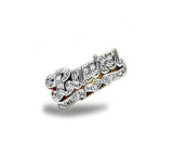 The Iced Out Name Ring