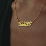 Script Nameplate