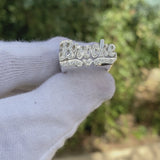 The Iced Out Name Ring