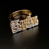 The Bella Name Ring