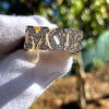 The Bubble Design Name Ring