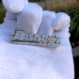 Iced Out Double Finger Ring