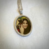 Oval Picture Pendant frame